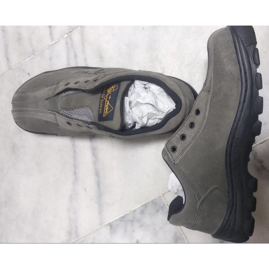 全新特價 皮革製靜電安全鞋 RG108A 灰 尺寸8號 防砸鋼頭鞋 安全鞋 防護鞋 台灣製 相如企業有限公司