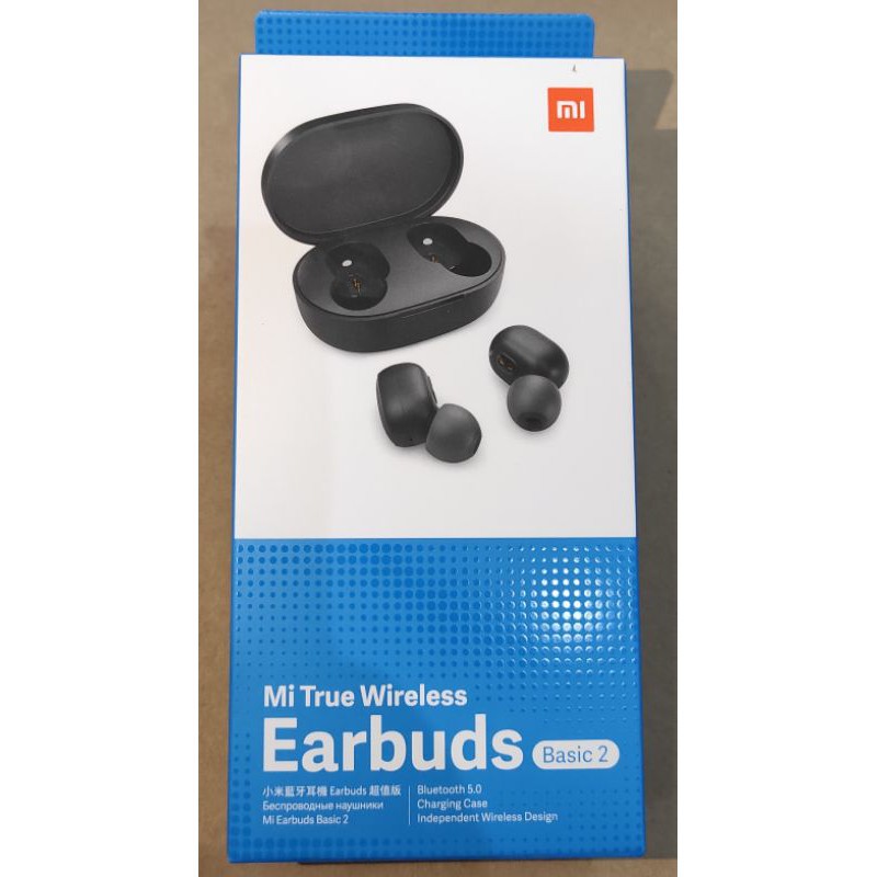 台灣公司貨 小米藍芽耳機 Earbuds Basic 2超值版 AirDots 12h長續航（全新未拆封）