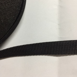 （特價）「100碼」15mmPP黑色織帶。水壺帶、手提帶DIY材料「台灣製」