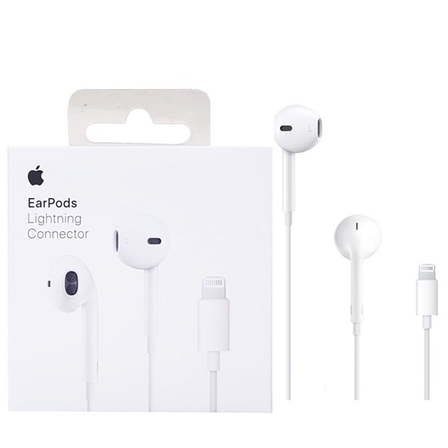 【現貨】Apple EarPods耳機 Lightning接頭 原廠公司貨含發票 入耳式線控耳 遠傳代理保固