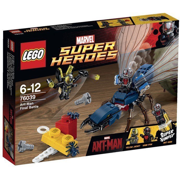 LEGO 樂高 76039 超級英雄 蟻人 Ant Man (全新未拆) 現貨 最終之戰 黃鋒人 復仇者聯盟