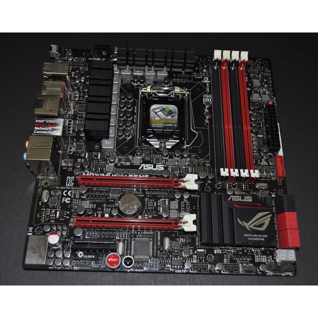 故障！不開機 華碩ROG Maximus V GENE mATX(1155 Z77 DDR3 SATA3) M5G