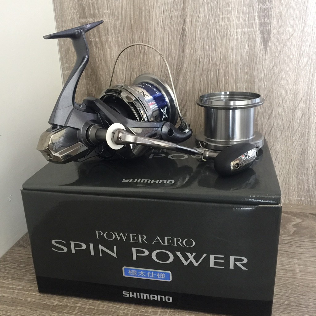 🔥【台南平昇釣具】🔥 SHIMANO POWER AERO SPIN POWER SPINPOWER 雙線杯遠投捲線器