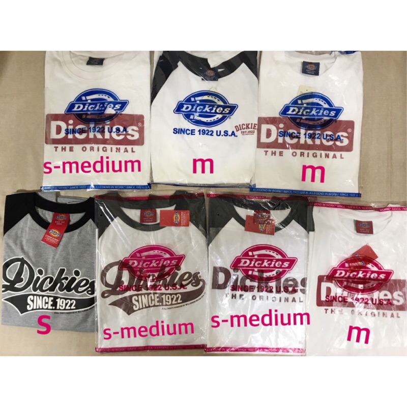 韓國代購連線 Dickies logo T shirt 短袖 素t 棒球 男女皆有