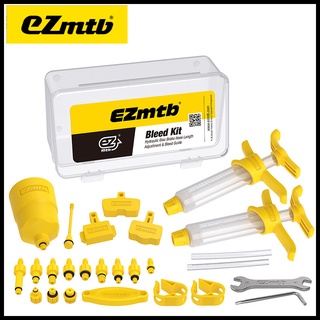 Ezmtb 液壓礦物 / 點 2 合 1 剎車放氣套件, 適用於 Shimano / Avid Tektro Magur