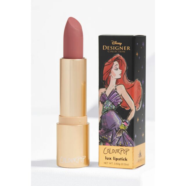Colourpop 迪士尼 聯名款 唇膏 小美人魚 Ariel creme lux lipstick
