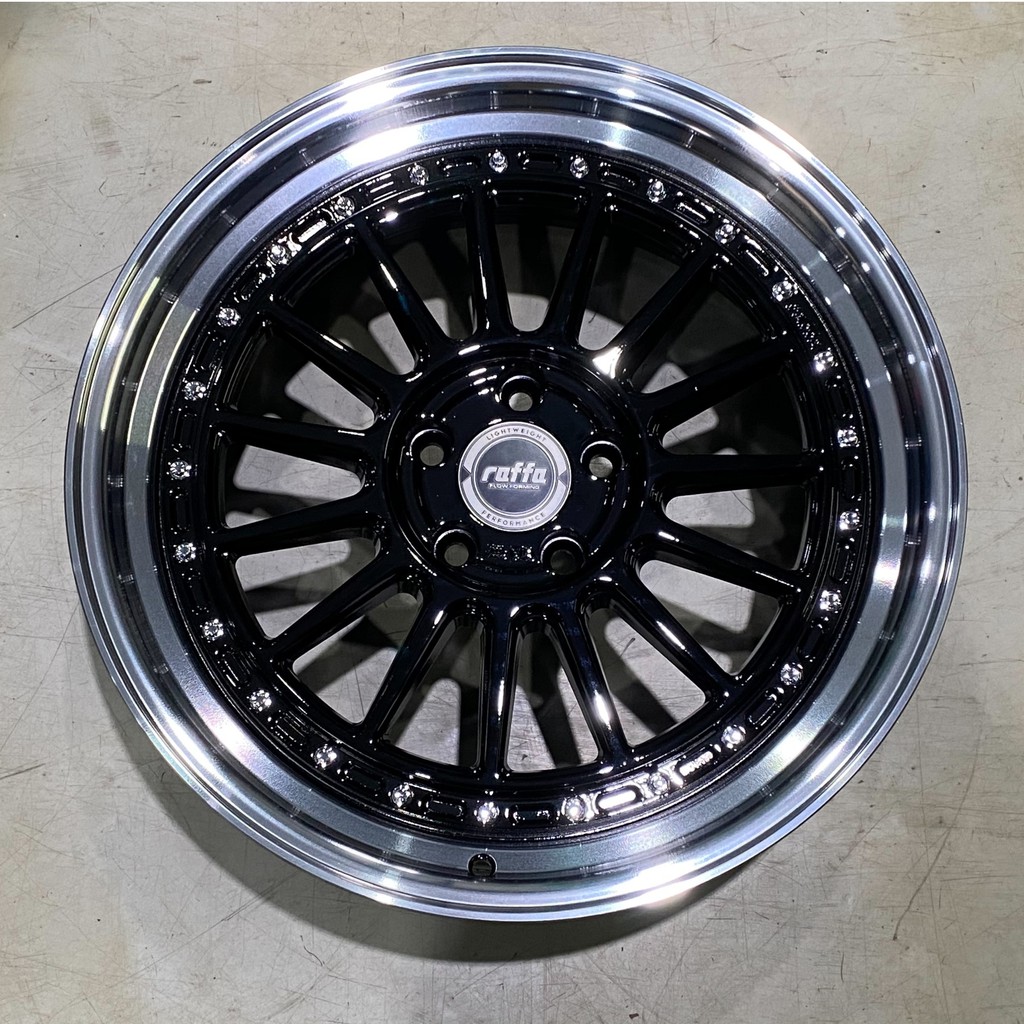 高雄人人輪胎 Raffa Wheels RF-04 RF04 19吋 旋壓 鋁圈 5孔112 8.5J ET45 黑色