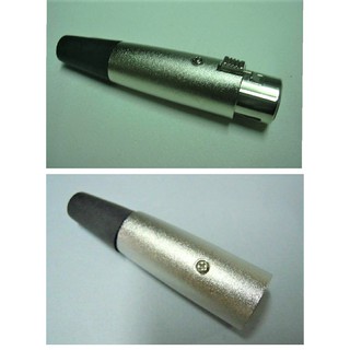 XLR 公頭 XLR 佳能頭 佳能公頭 佳能母頭 卡濃頭 canon 頭 麥克風母頭 麥克風公頭 直筒型