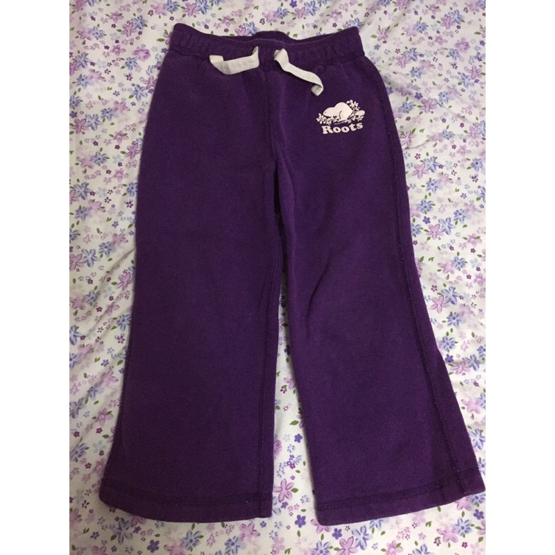 Roots 紫色長褲👖 2A