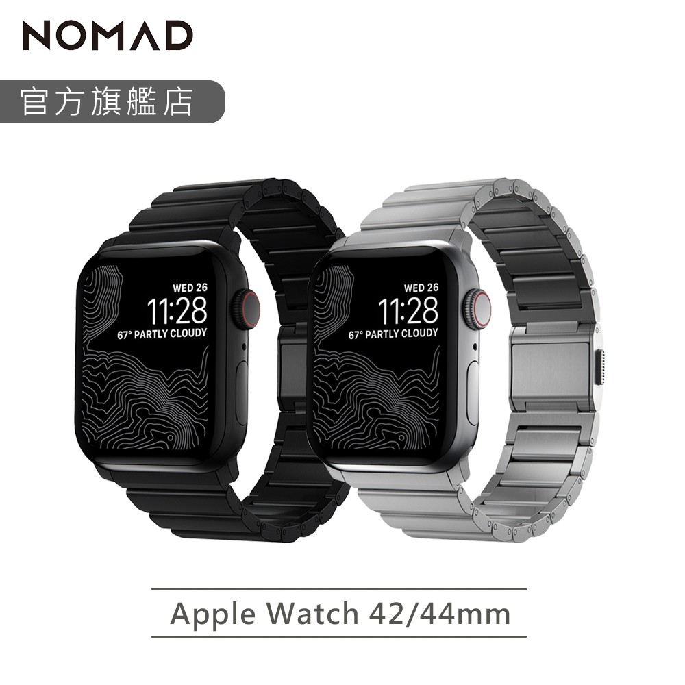 【NOMAD】全球限量 Apple Watch 鈦金屬錶帶2021新款-49/46/45/44mm｜台灣總代理