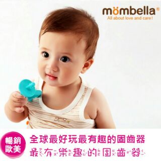 Mombella跳舞象固齒器 固齒玩具 固齒牙刷 造型固齒器