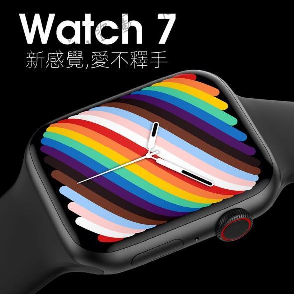 APPLE/WATCH/7Pro智能手表/S7藍牙通話/離線支付/W37Pro安卓蘋果通用手錶6 洛宣小鋪