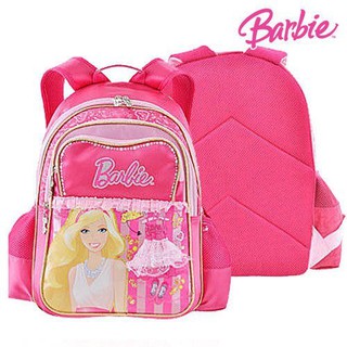 【全新庫存出清品】芭比Barbie 魔力甜心學生書包 / 背包 (桃紅)