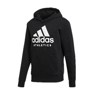 Adidas Sport Pullover Hoodie 愛迪達 男生 黑色 帽TEE BR4747【高冠國際】