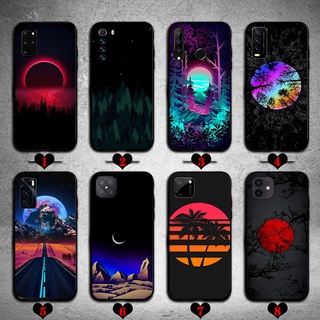 適用於 iPhone 5 5s 6 6S 6 Plus 7 8 Plus X XS 矽膠黑色手機殼的 Amoled Fo