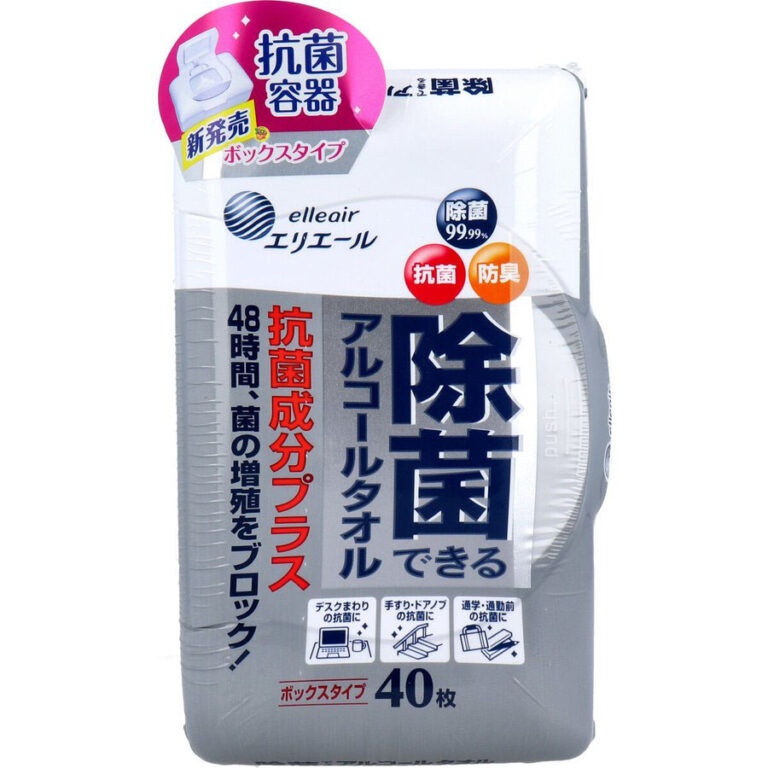 【JPGO】日本製 大王 elleair 居家用濕紙巾