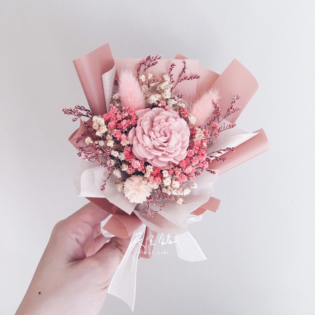 質感小束乾燥花花束 生日禮 畢業花束 乾燥花禮 生日花束 蝦皮購物