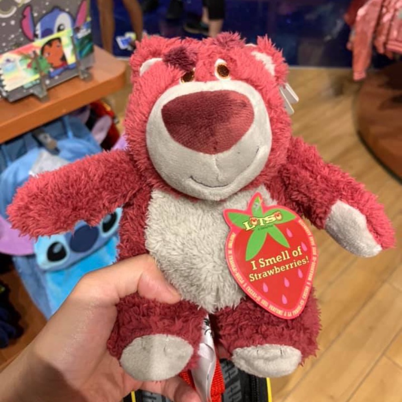 美國迪士尼 迪士尼娃娃 熊抱哥 草莓熊 jia Shan tsao