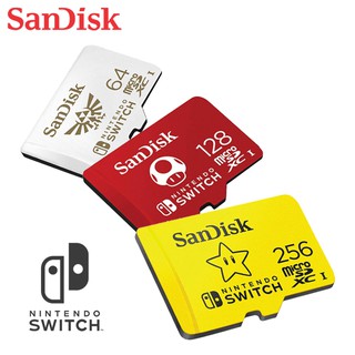 SanDisk 64G 128G 256G micro SDXC A1 UHS-I 任天堂 Switch 記憶卡 TF卡