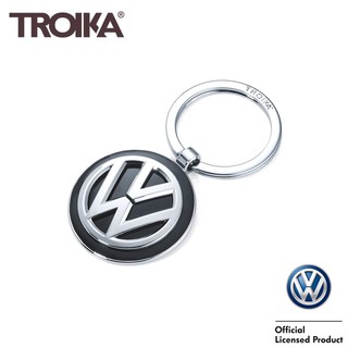 又敗家｜TROIKA德國Volkswagen鑰匙圈KR16-05/VW福斯鑰匙圈聯名鑰匙圈經典鑰匙圈德國福斯logo吊飾