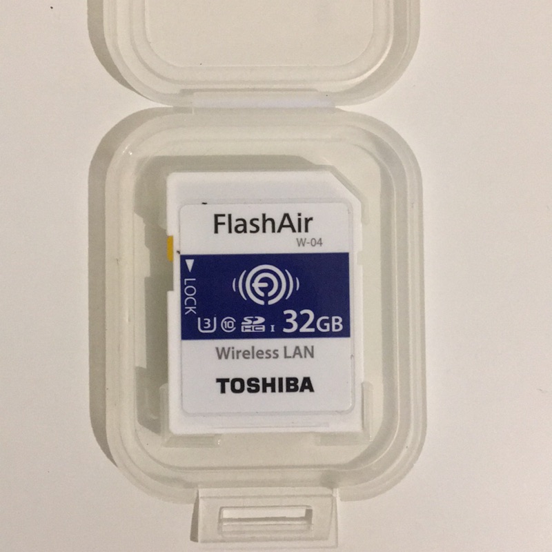 Toshiba FlashAir IV W-04 R90mb 32gb 無線傳輸記憶卡