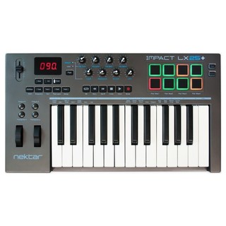 『 放輕鬆樂器』全館免運費 Nektar Impact LX25+ 主控鍵盤 25鍵 midi keyboard