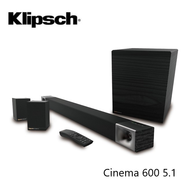 Klipsch 古力奇cinema 600 Soundbar Surround 3 5 1聲道劇院組 蝦皮購物