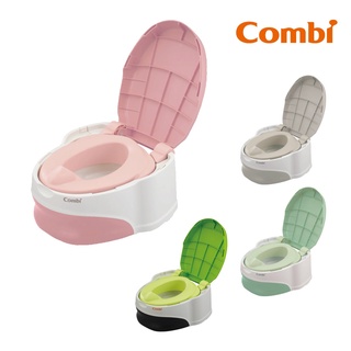 【╭☆ 訓練便器╭☆】combi 康貝 ❤ 優質坐式分段訓練便器-多色可選