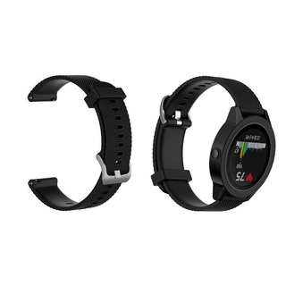 【大格紋錶帶】Garmin Vivomove HR 錶帶寬度 20mm 智能 手錶 矽膠 運動 腕帶