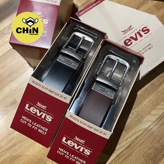 ☆CHIN代購☆ Levis 男 黑 咖啡 皮帶 真皮 可修剪長度 28 - 42腰 Levi's 現貨