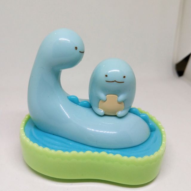 日本麥當勞玩具 角落生物 恐龍 母子 親子 蜥蜴 擺飾 玩具