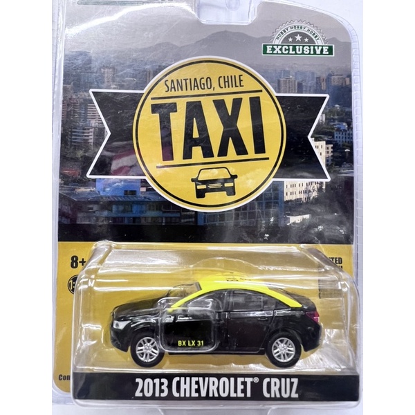 =天星王號=GL 1/64 2013 CHEVROLET CRUZ Taxi 聖地亞哥 計程車