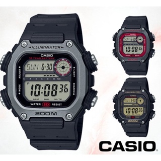 【CASIO】科技方款造型設計數位休閒運動錶DW-291系列(共3色可選)
