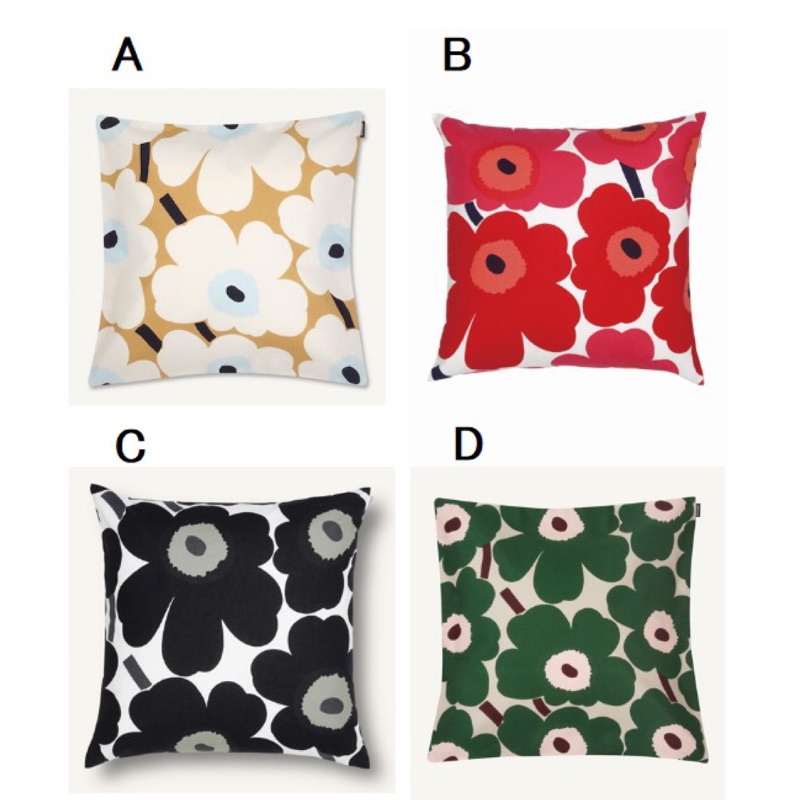 經典花色 Marimekko 抱枕套 枕頭套50 50cm 蝦皮購物