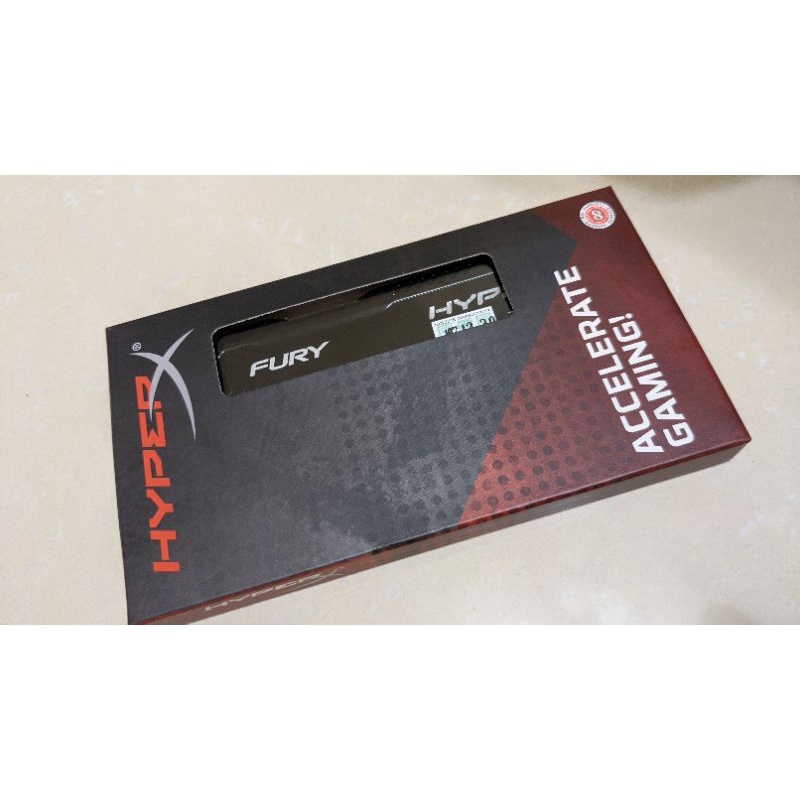 Kingston 金士頓 HyperX Fury DDR4-2400 16GB(8GB*2) 雙通道 黑色