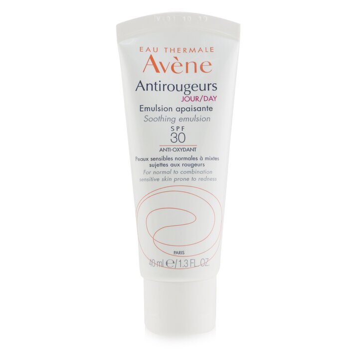 Avene 雅漾 - 抗發紅舒緩乳液SPF 30 - 乾性至十分乾燥敏感、容易泛紅肌膚適用