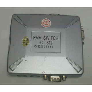 🌞現貨 NuSwitch 2 port KVM switch 掌上型電腦切換器 IC-S12 (無另附其他線材&配件)