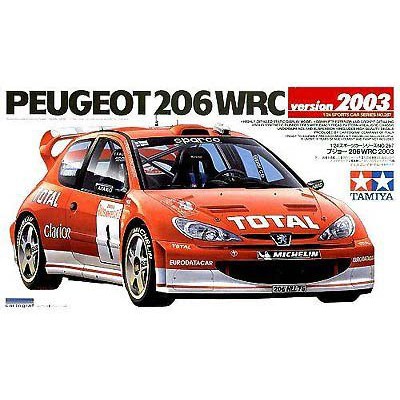 神通模型 田宮 TAMIYA 24267 1/24寶獅 PEUGEOT 206 WRC VERSION 2003