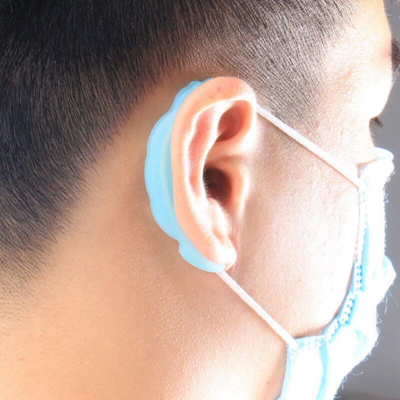 口罩減壓護套 減少耳朵壓力 口罩防勒護耳神器 抗敏矽膠 護耳套 口罩繩減壓器【GF248】