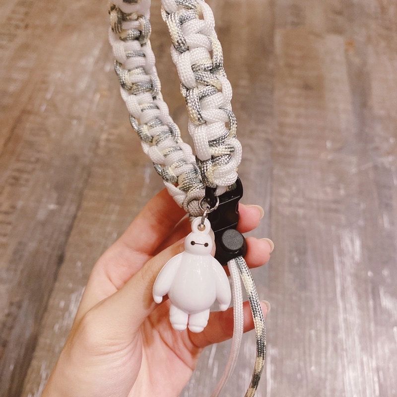 🔸繩繩🔸Baymax 杯麵🤍 大英雄天團 療癒人心的機器人夥伴 手編飲料繩🥤 環保杯套 可調整長度 傘繩杯套