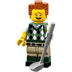 🌐 樂高 LEGO 71023 樂高大電影2人偶 第12號 穿哥爾夫裝總裁 全新已剪袋確認了未組装