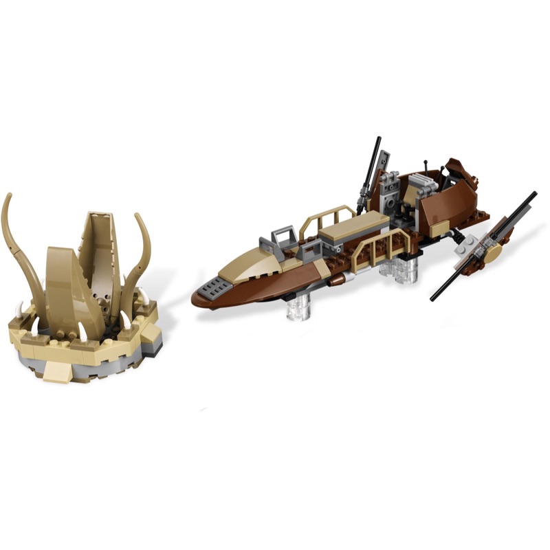 Lego 樂高 9496 Desert Skiff 載具拆買