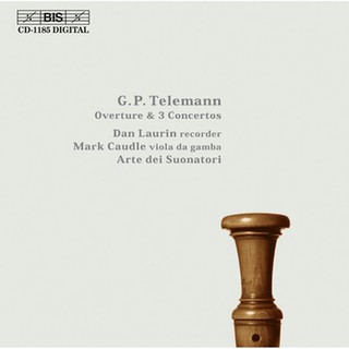 (BIS) CD1185 丹羅林 泰勒曼 序曲與三首協奏曲 Dan Laurin Telemann Overture