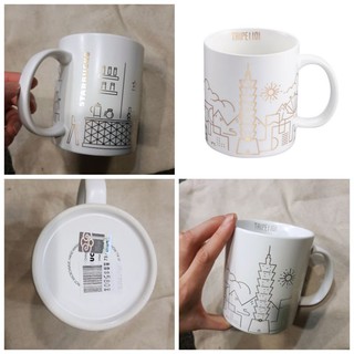 全新正品一個 Starbucks 星巴克 台北101限定版 城市系列馬克杯 473ml