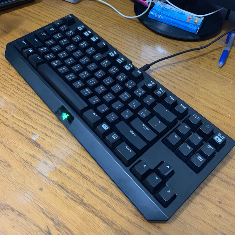雷蛇Razer 黑寡婦 競技版 87鍵 綠軸中文機械式鍵盤