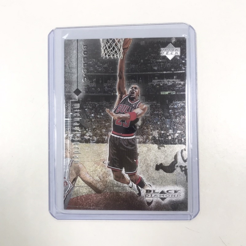 1999 UPPER DECK UD BD MICHAEL JORDAN #12 喬丹 黑鑽亮面 收藏卡 球員卡 籃球卡