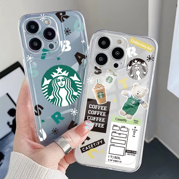 SAMSUNG STARBUCKS 適用於三星 Galaxy A33 A53 A73 5G A32 A52 A72 A3