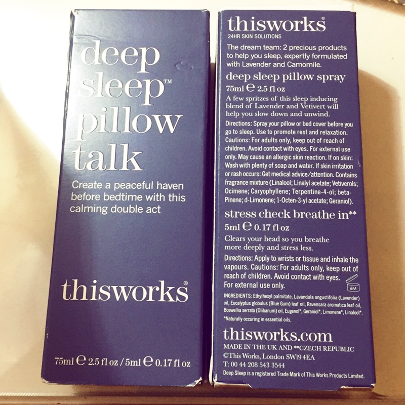 This works 睡眠噴霧