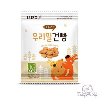 韓國LUSOL-小麥芽餅乾(30g/包) 寶寶零食 小麥餅乾 手指餅乾 寶寶餅乾【台灣現貨】