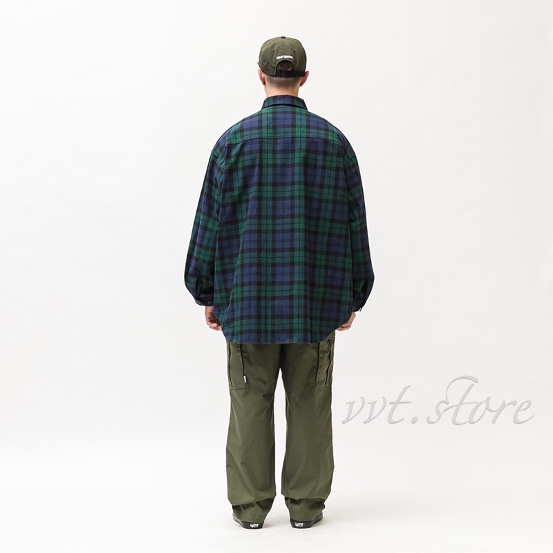 WTAPS WCPO 02 LS GREEN XL | shivhotels.com